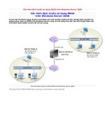 17  cấu hình định tuyến sử dụng RRAS trên windows server 2008 