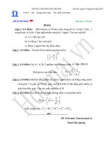 Tài liệu Đề và đáp án thi thử đại học môn Toán 2010_Đề số 4 pdf