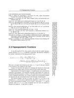 Tài liệu Special Functions part 13 docx