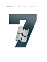 Tài liệu Triển khai Windows 7 – Phần 16: Sử dụng cơ sở dữ liệu MDT pdf