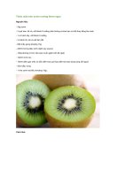 Thêm một món sườn nướng thơm ngon 