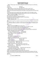 Tài liệu Bài tập trắc nghiệm phần sóng cơ học pdf