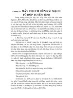 Tài liệu Soạn giáo trình môn Kỹ Thuật Truyền Thanh, chương 15 ppt