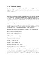 Tài liệu Sự cải tiến trong quản lý docx