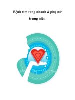 Tài liệu Bệnh tim tăng nhanh ở phụ nữ trung niên docx