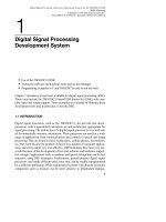 Tài liệu DSP phòng thí nghiệm thử nghiệm bằng cách sử dụng C và DSK TMS320C31 (P1) docx
