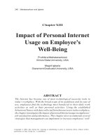 Tài liệu Personal Web Usage in the Workplace: A Guide to Effective Human Resources Management Part 7 doc