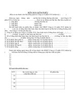 Tài liệu TÀI LIỆU 14: MẪU BIÊN BẢN KIỂM PHIẾU doc