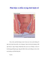 Tài liệu Phát hiện và điều trị kịp thời bệnh trĩ ppt