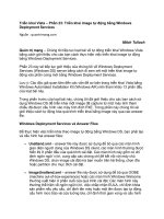 Tài liệu Triển khai Vista – Phần 23: Triển khai image tự động bằng Windows Deployment Services pdf