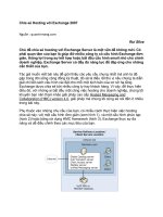 Tài liệu Chia sẻ Hosting với Exchange 2007 doc