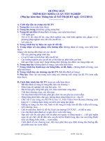 HƯỚNG DẪNTRÌNH BÀY KHÓA LUẬN TỐT NGHIỆP