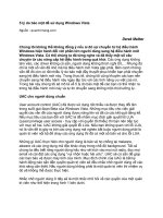 Tài liệu 5 lý do bảo mật để sử dụng Windows Vista pdf