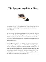 Tài liệu Tận dụng sức mạnh đám đông pptx