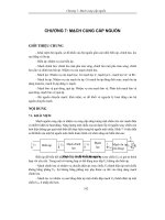 Tài liệu Mạch cung cấp nguồn pptx