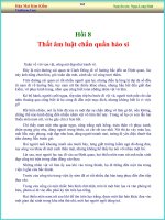 Tài liệu Hồi 8 Thất âm luật chấn quần hào si doc