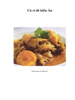 Tài liệu Cà ri dê kiểu Ấn docx