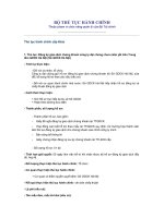 Tài liệu Thủ tục hành chính cấp khác docx