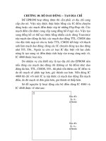 Tài liệu Thiết kế và thi công mạch quang báo dùng EPROM, chương 10 - 11 pdf