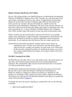 Tài liệu Registry Backup Using Resource Kit Utilities pdf