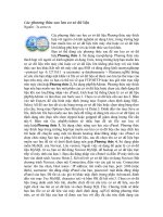 Tài liệu Các phương thức sao lưu cơ sở dữ liệu doc