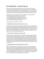 Tài liệu Giao phó công việc ppt