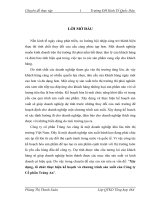 Xây dựng, tổ chức thực hiện kế hoạch và chương trình sản xuất của công ty cổ phần tràng an 