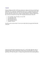 Tài liệu C# và kiến trúc .NET part 9 pptx