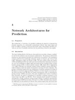 Tài liệu Mạng thần kinh thường xuyên cho dự đoán P3 pptx