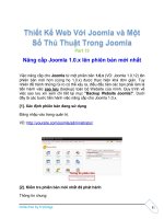 Tài liệu Thiết Kế Web Với Joomla part 12 pdf