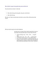 Tài liệu Thực hiện chỉnh sửa ClipArt và hình ảnh docx