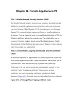 Tài liệu Creating Applications with Mozilla-Chapter 12. Remote Applications-P3 ppt