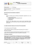 Tài liệu In - plant transportation doc