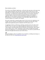 Tài liệu Menu Guidelines and Style pptx