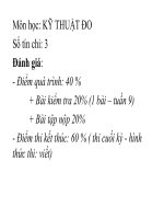 Tài liệu Kỹ thuật đo pptx