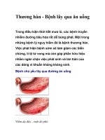 Tài liệu Thương hàn - Bệnh lây qua ăn uống pdf
