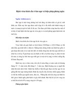 Tài liệu Bệnh virus hình cầu ở bào ngư và biện pháp phòng ngừa ppt