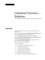 Tài liệu Laboratory Exercises— Solutions docx