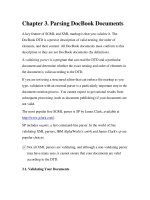 Tài liệu DocBox the Definitive Guide-Chapter 3. Parsing DocBook Documents pdf