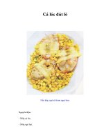 Tài liệu Cá lóc đút lò pdf