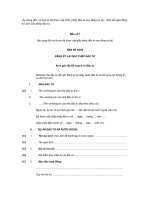 Tài liệu Áp dụng đối với Dự án đã được cấp Giấy phép đầu tư pdf