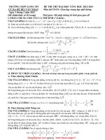 Tuyen tap de thi thu dai hoc 2014   mon toan laisac de46 2014 