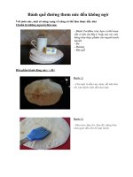 Tài liệu Bánh quế đường thơm nức đến không ngờ ppt