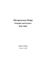 Tài liệu Microprocessor Design P1 ppt