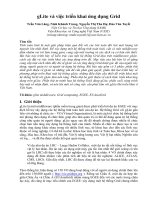 gLite và việc triển khai ứng dụng Grid