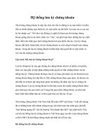 Tài liệu Hệ thống lưu ký chứng khoán pptx