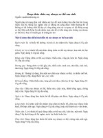 Tài liệu Dược thảo chữa suy nhược cơ thể sau sinh docx