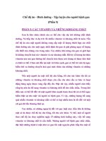 Tài liệu Chế độ ăn - Dinh dưỡng - Tập luyện cho người bệnh gan (Phần 5) pdf