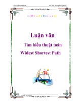 Tài liệu Luận văn: Tìm hiểu thuật toán Widest Shortest Path pptx