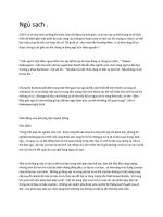 Ngủ sạch (nên đọc nhất là đối với các sĩ tử ôn thi thức khua nhiều)